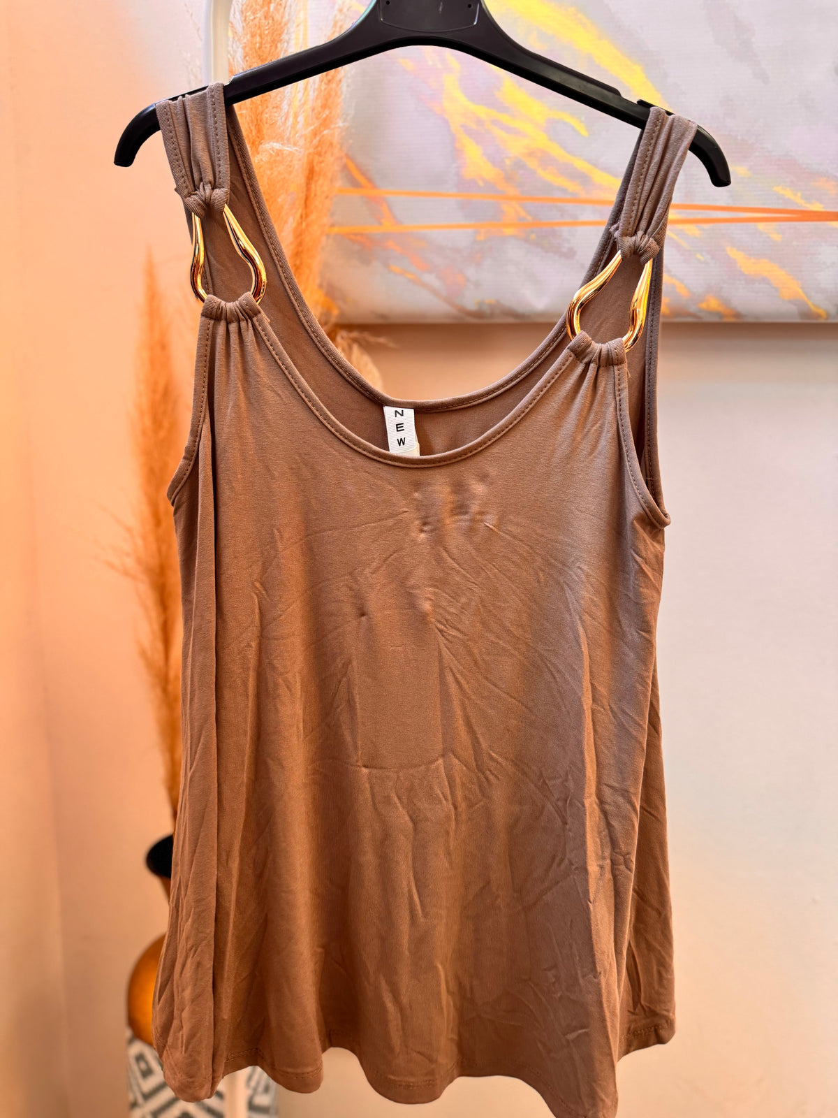 Metalic Gold Top