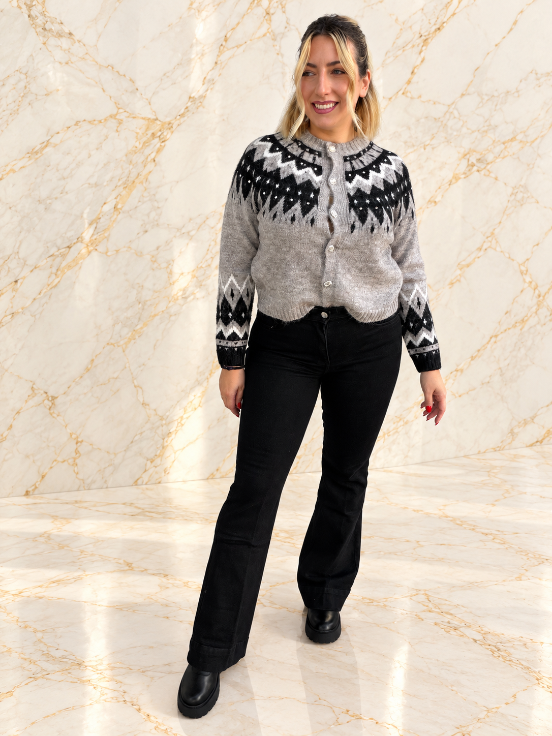 Flare Jean Black -5KG