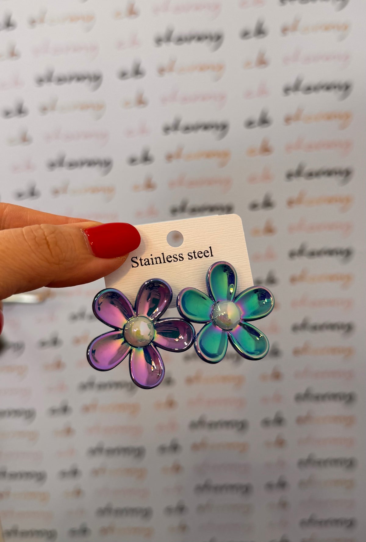 Daisy Pearl Earrings