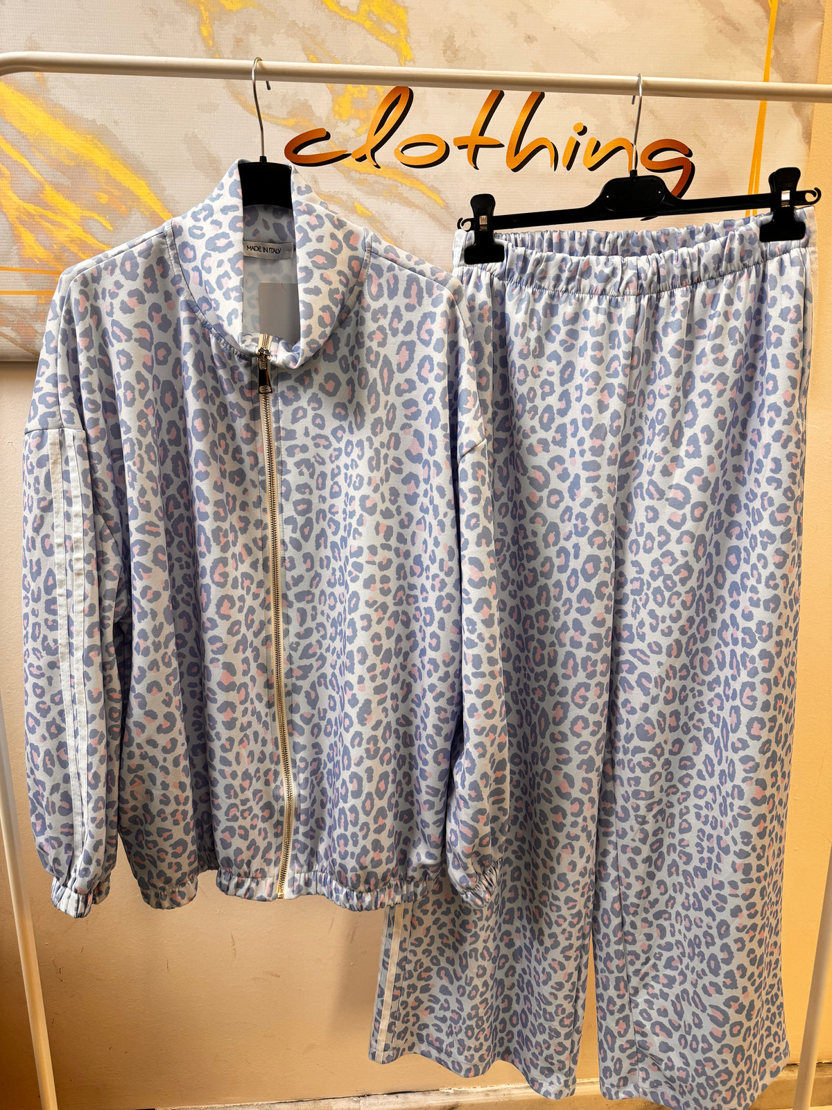 Leopard Striped Set Spring