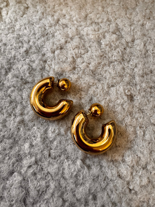 Gina Earrings Gold