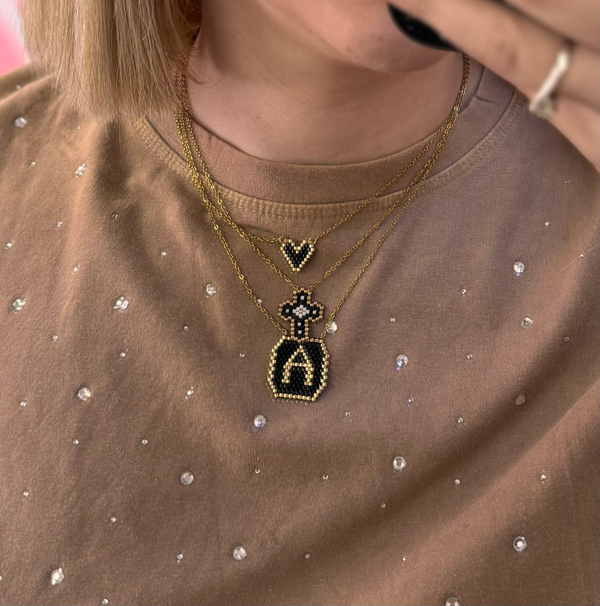 Heart Miyuki Necklace