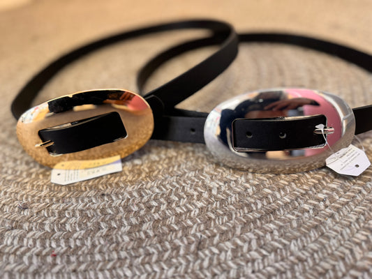 Plus size oval belt