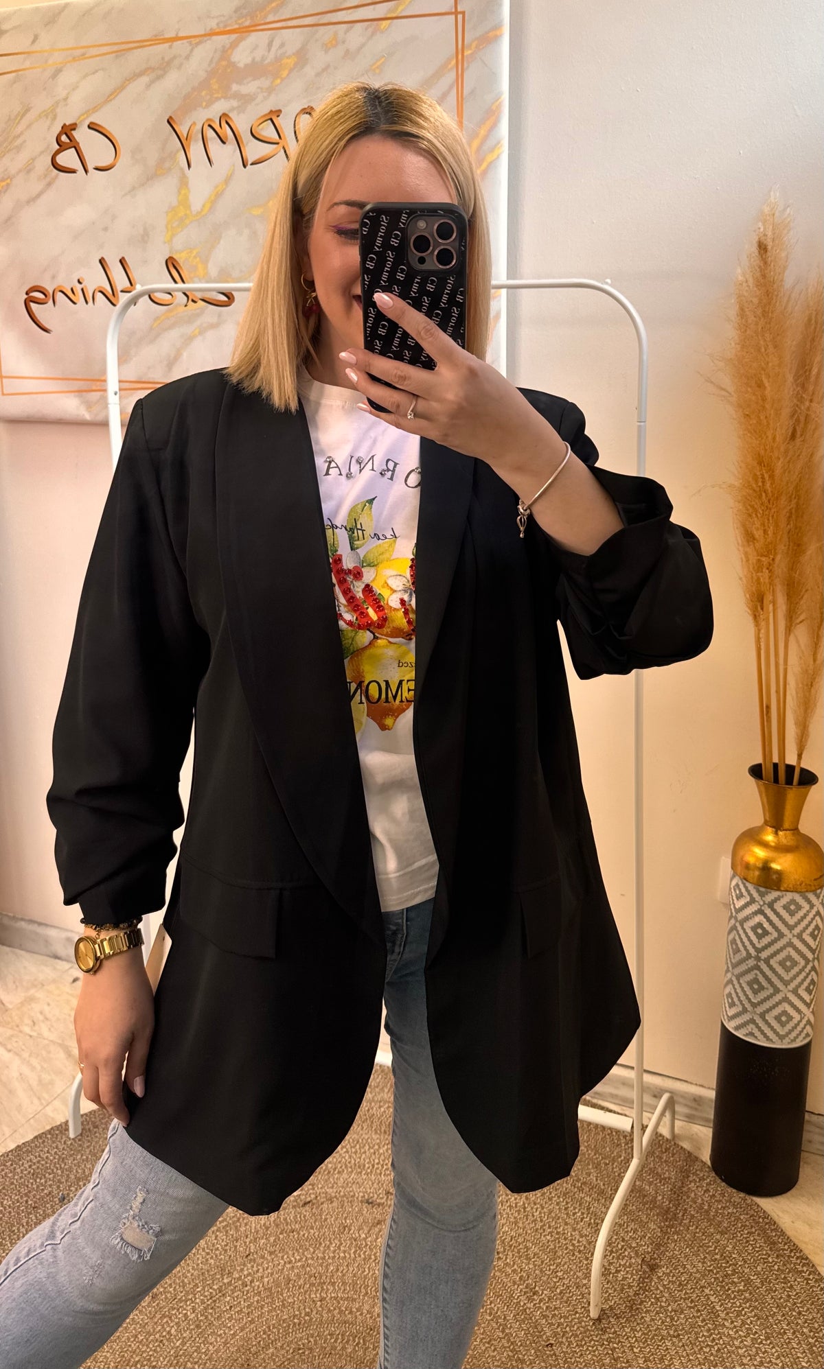 PLUS SIZE ΜΟΝΟΧΡΩΜΟ ΣΑΚΑΚΙ