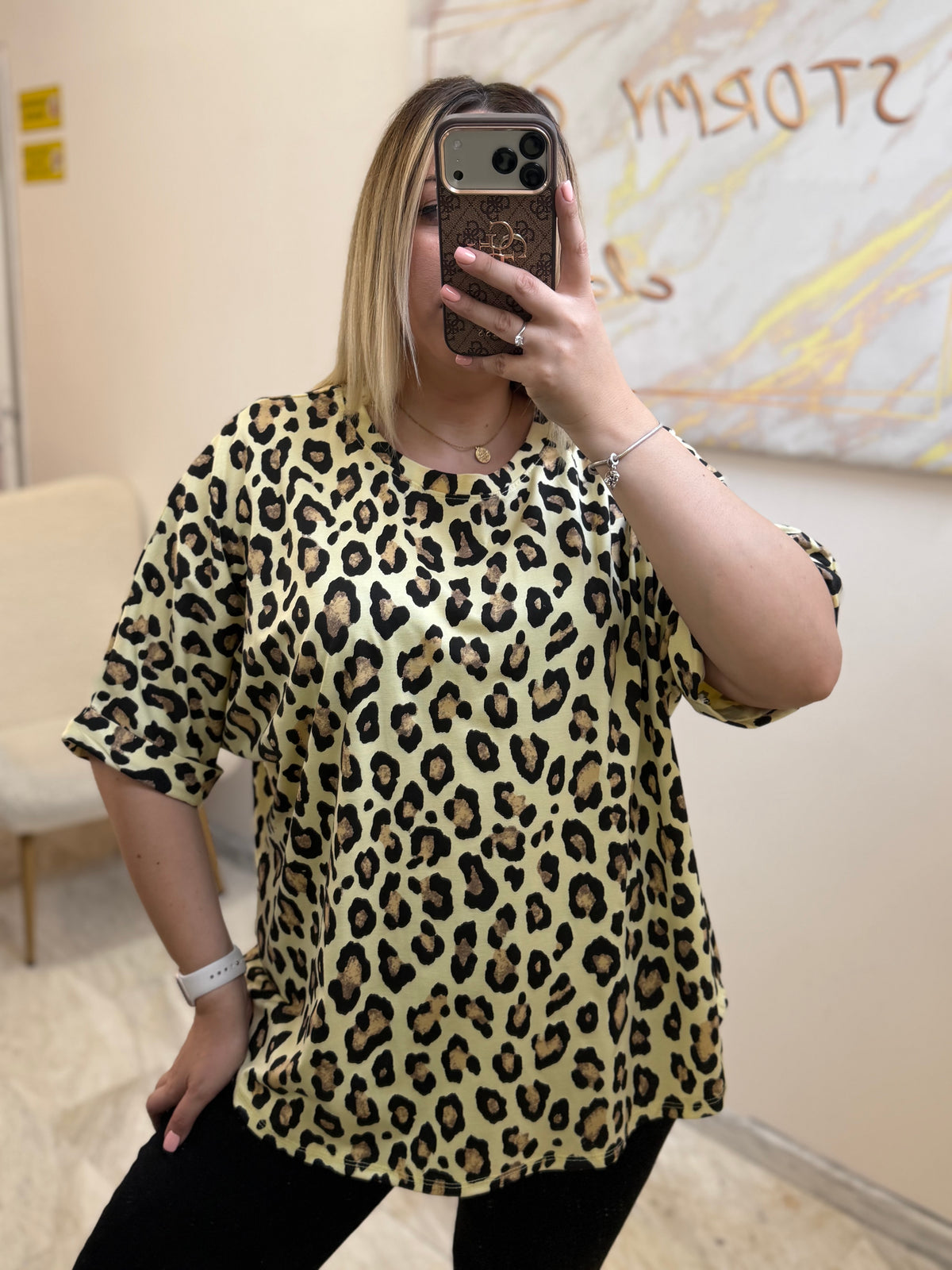 Leopard Oversized Shirt
