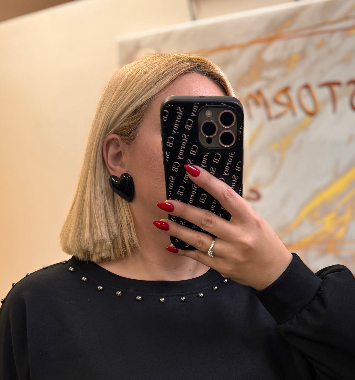 Big Heart Earrings