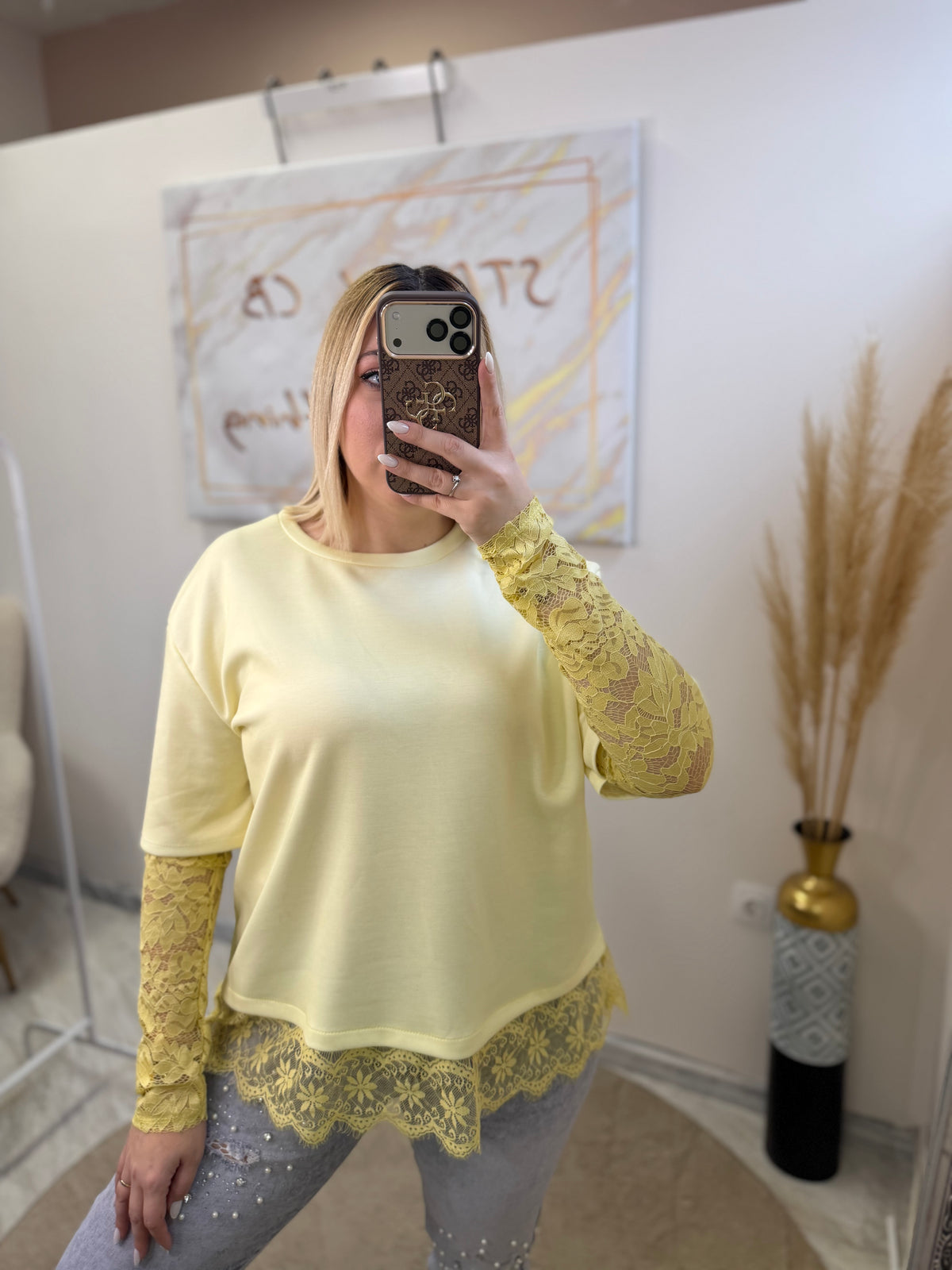 T-shirt Lace