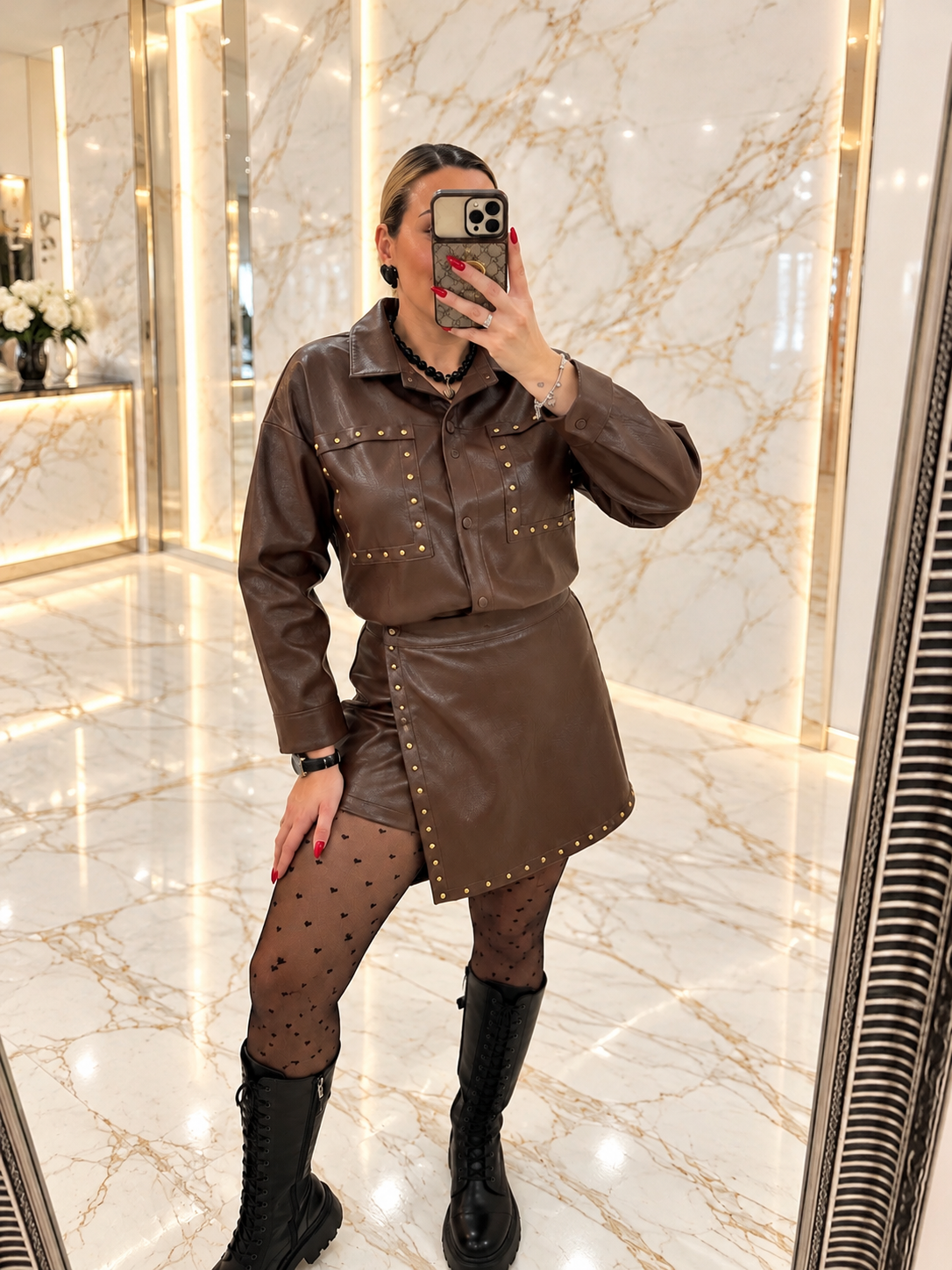 Leather Shirt