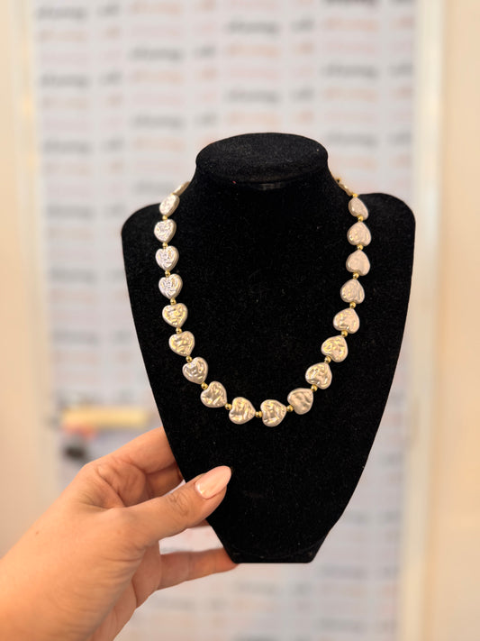 Margaret Big Hearts Necklace