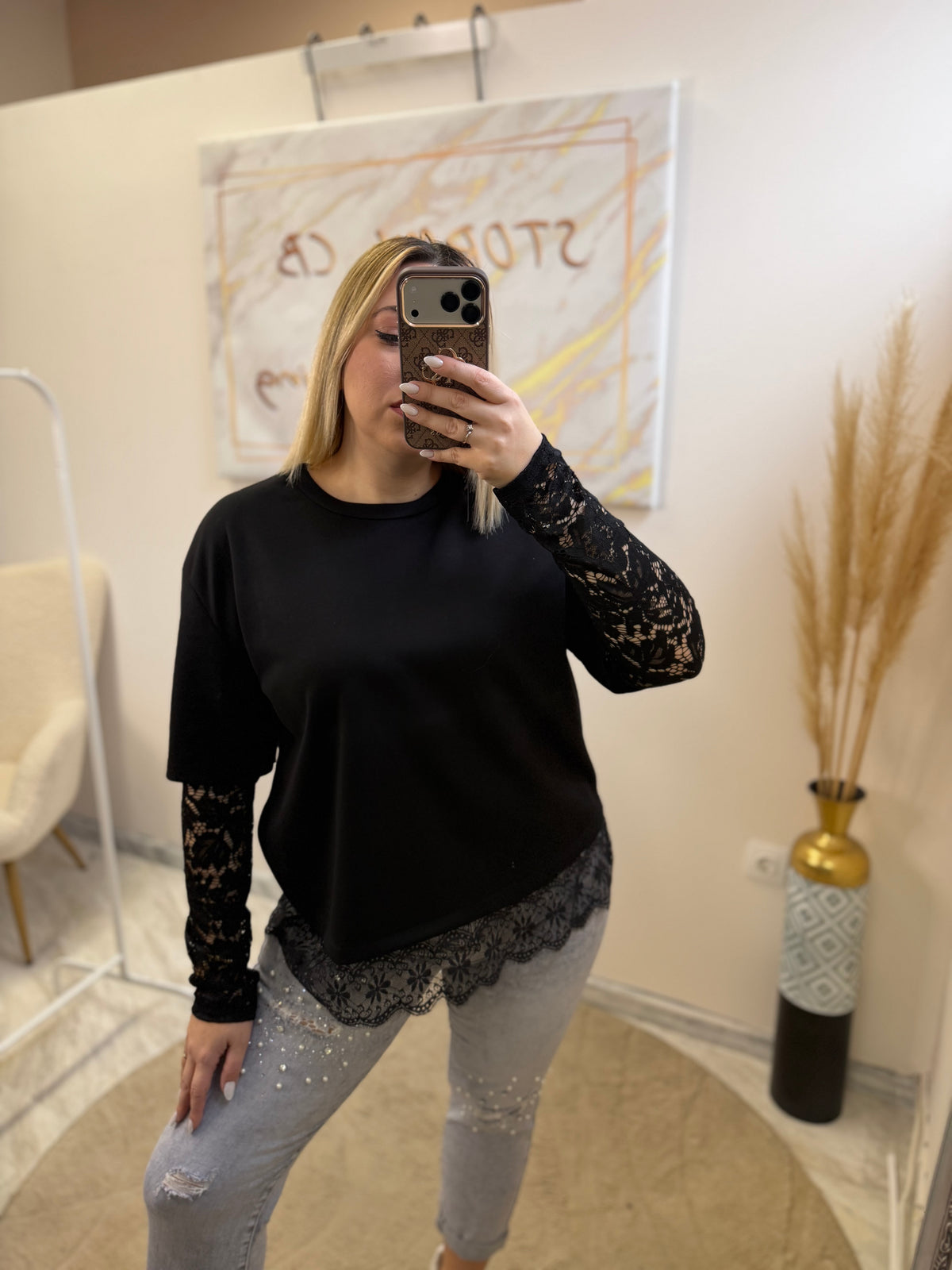 T-shirt Lace
