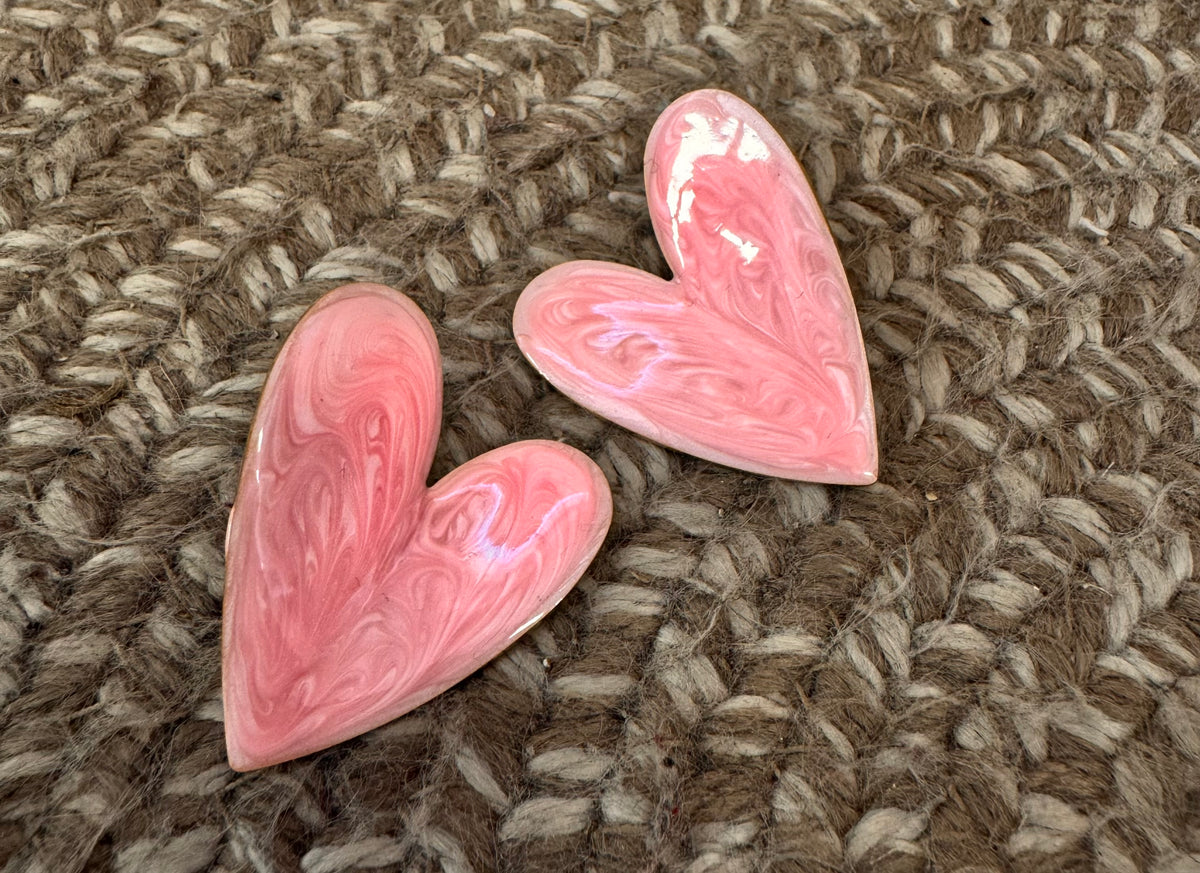 Love Earrings Pink