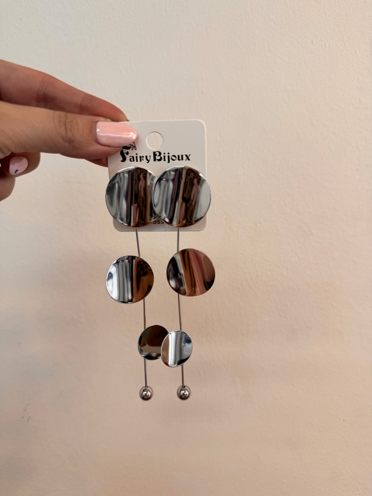 Nelly Earrings Silver