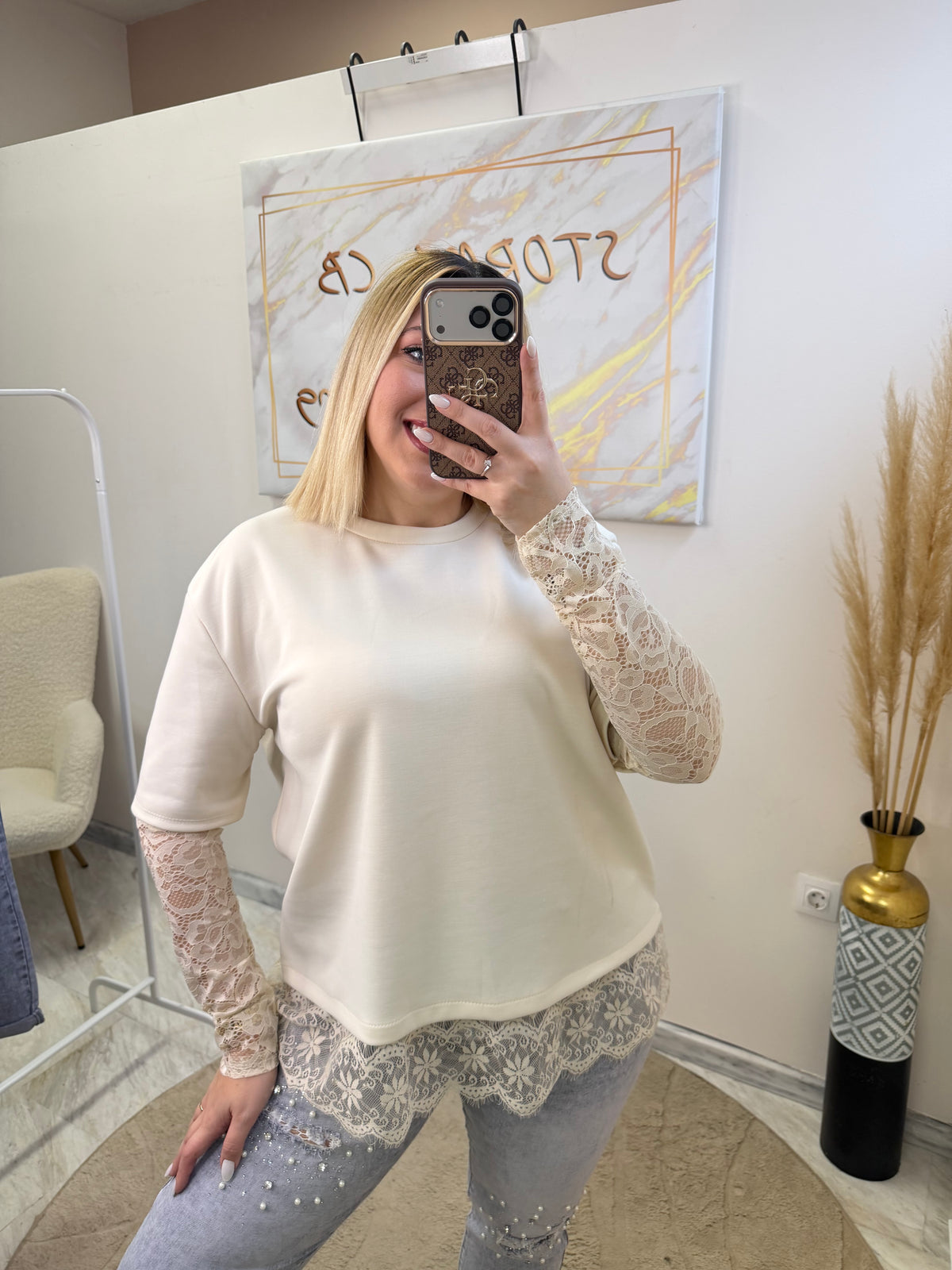 T-shirt Lace