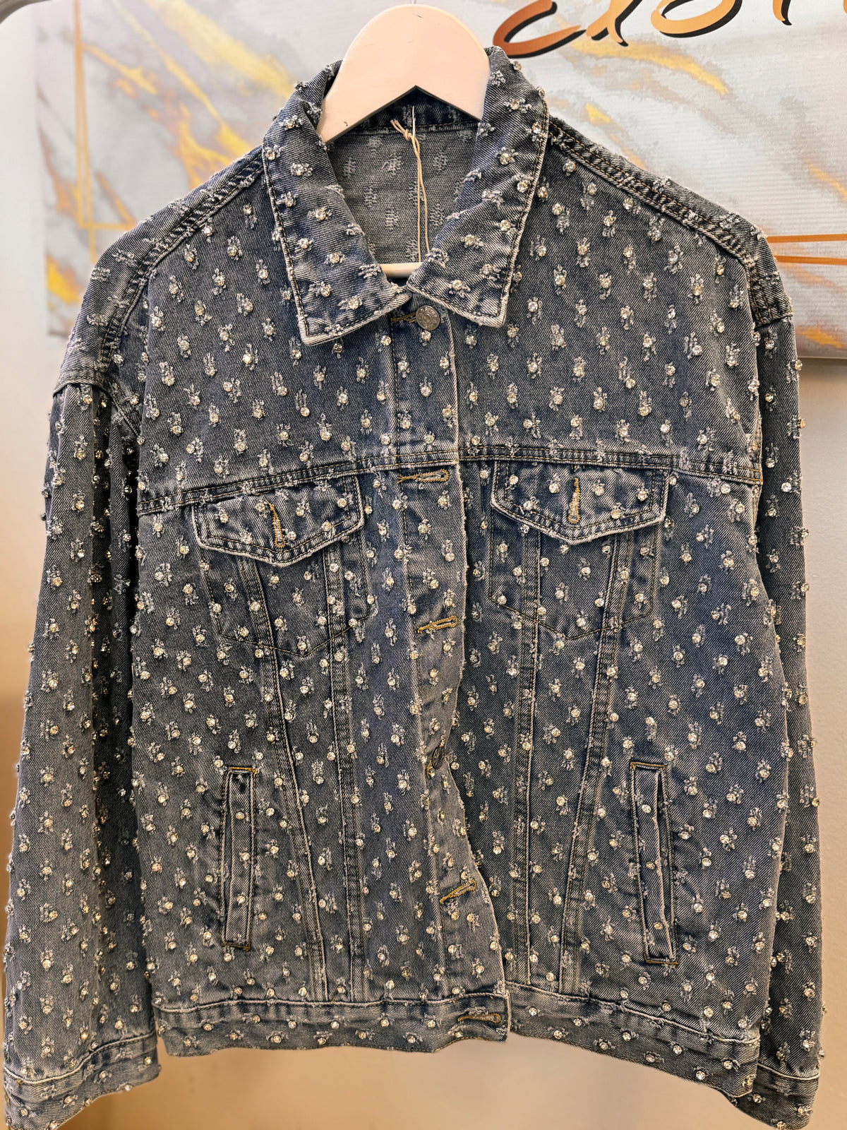 Jean Jacket Mary Grey