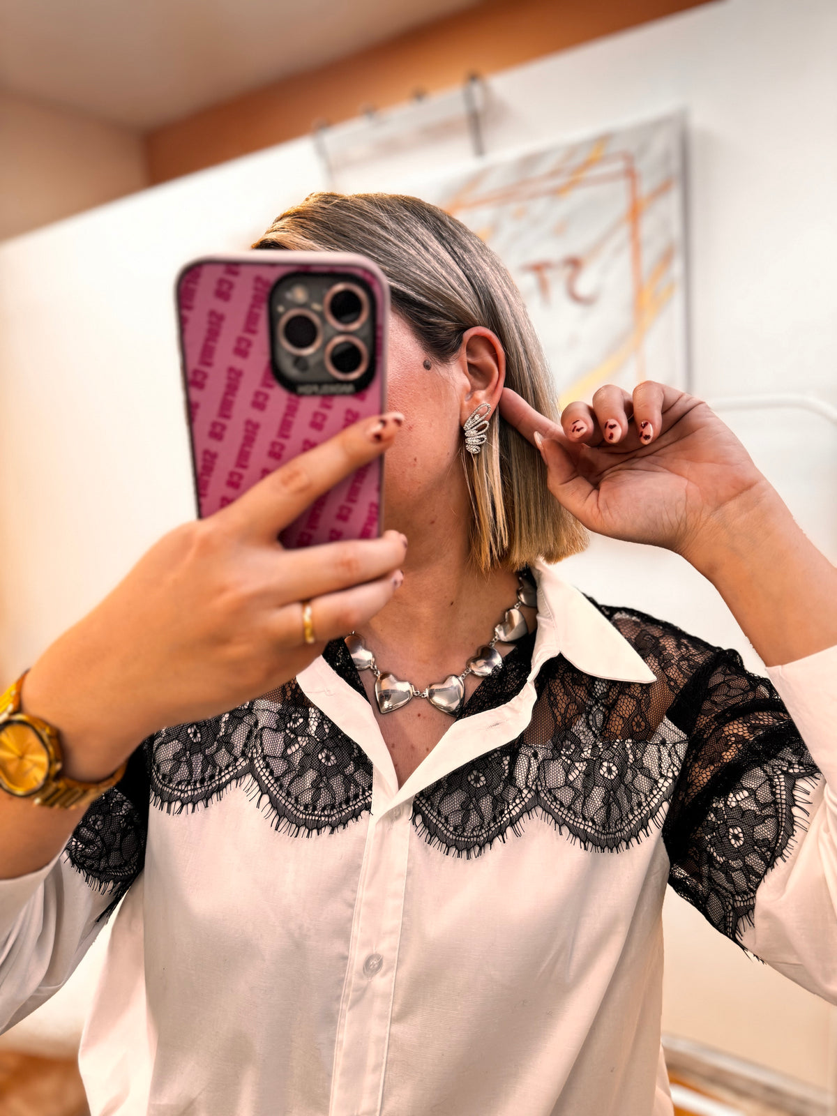 Gina Strass Earrings