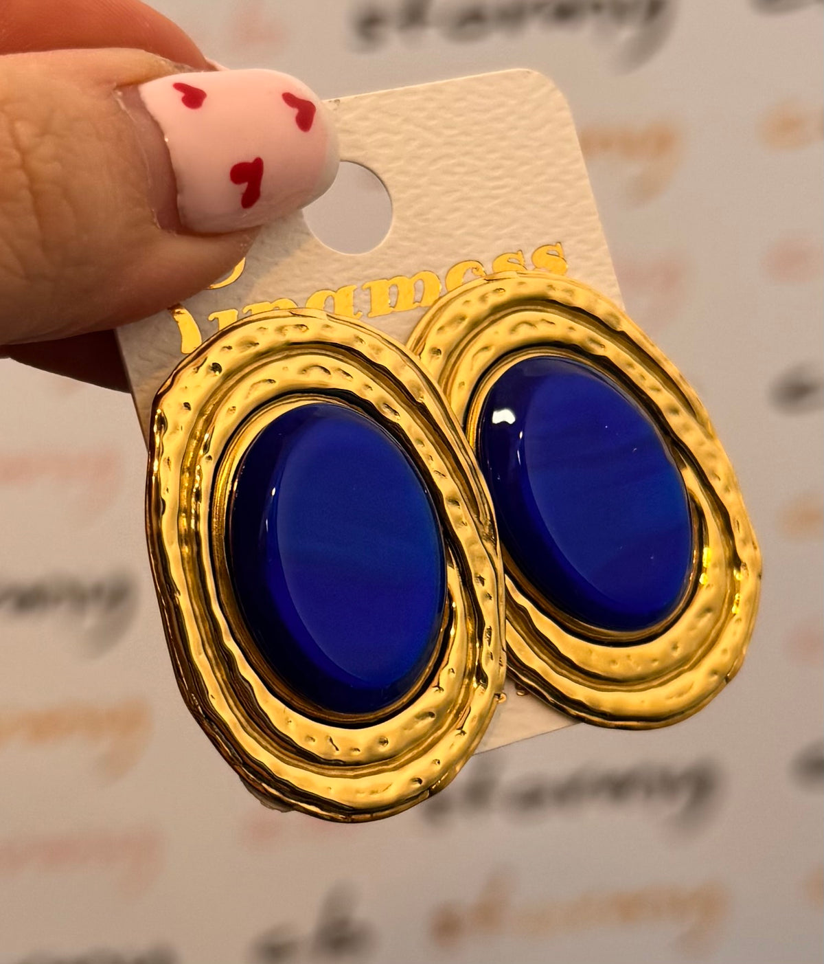 Dianna Earrings Blue