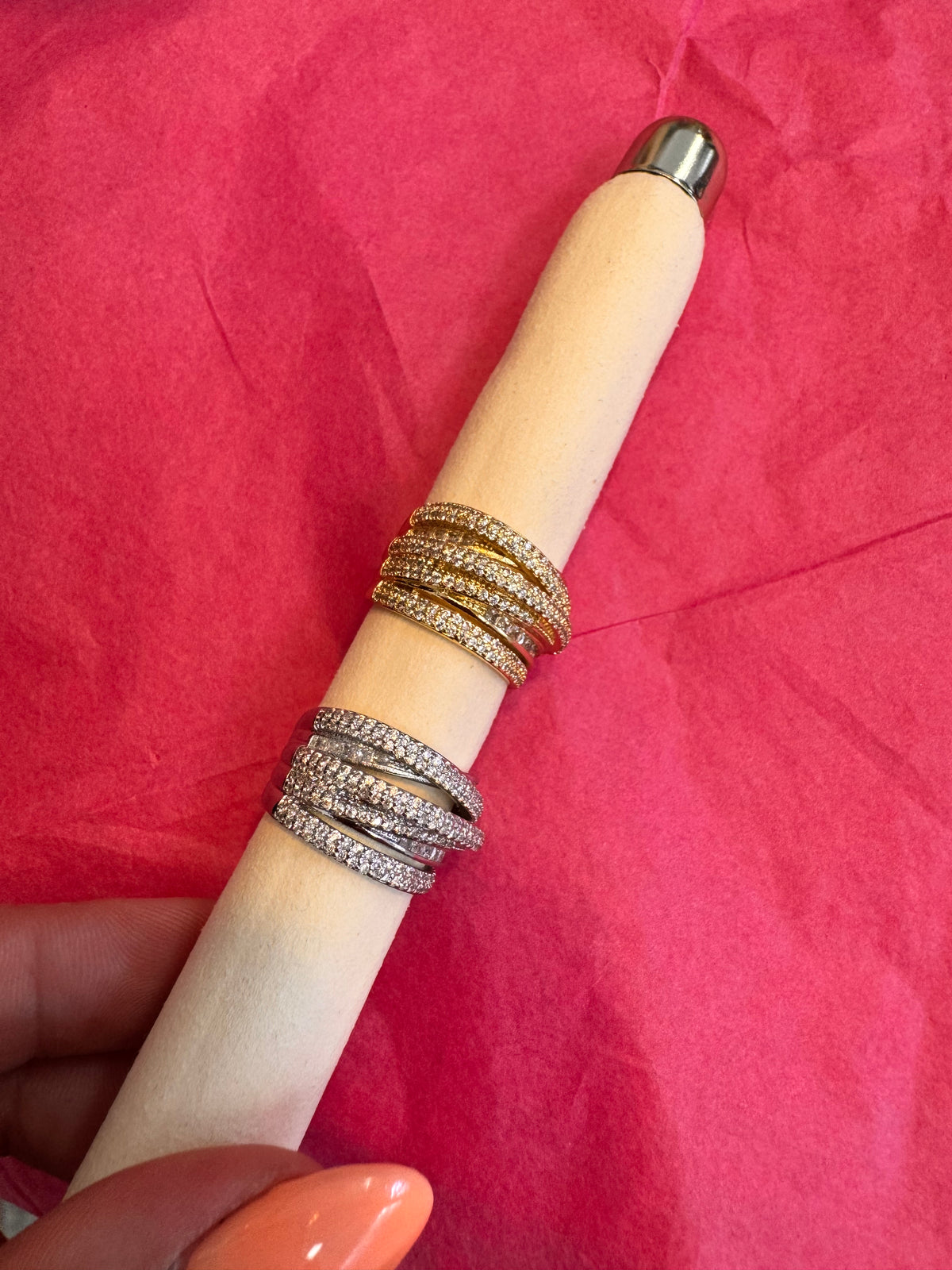 Multi Strass ring