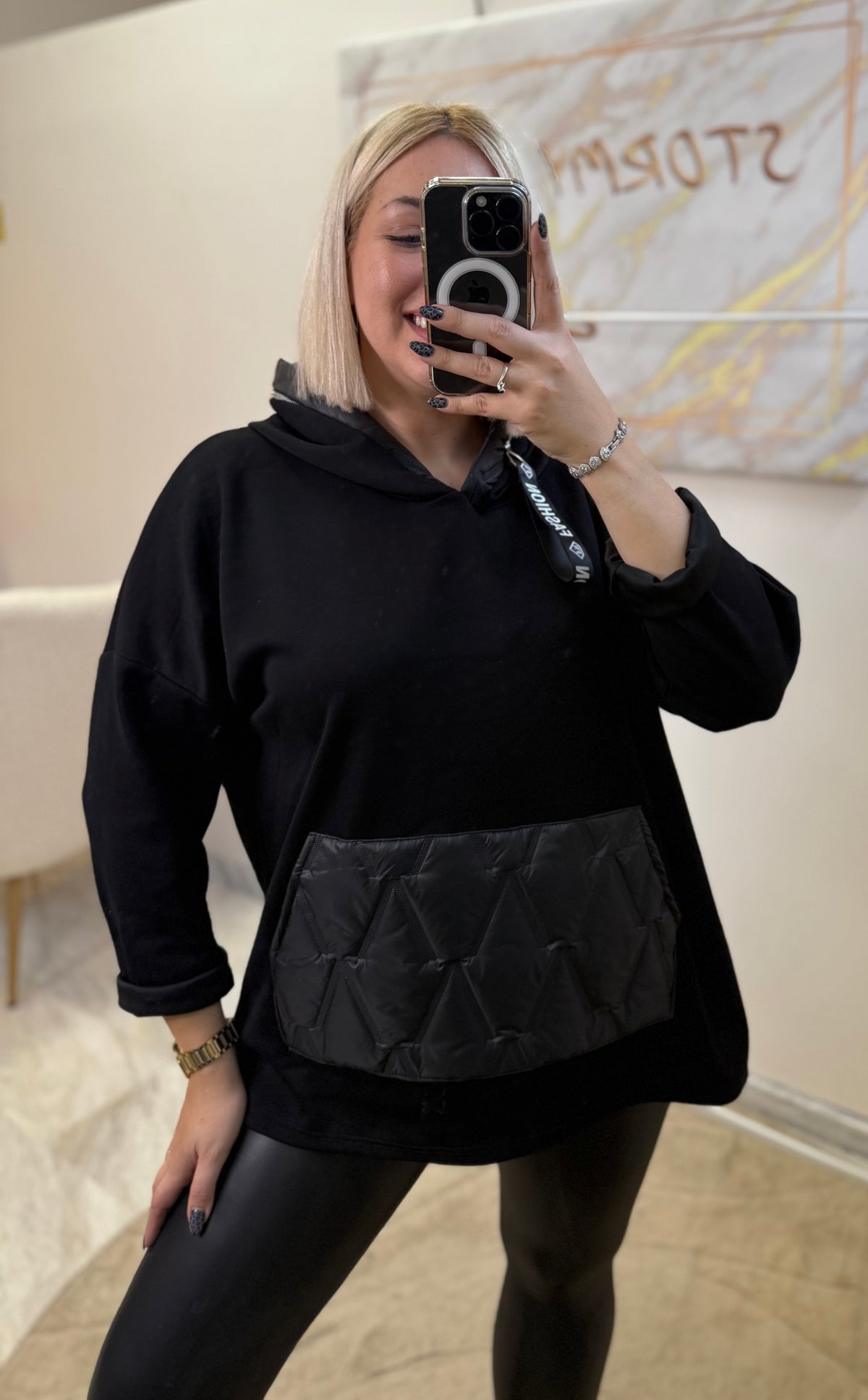 Oversized Kangaroo Shirt