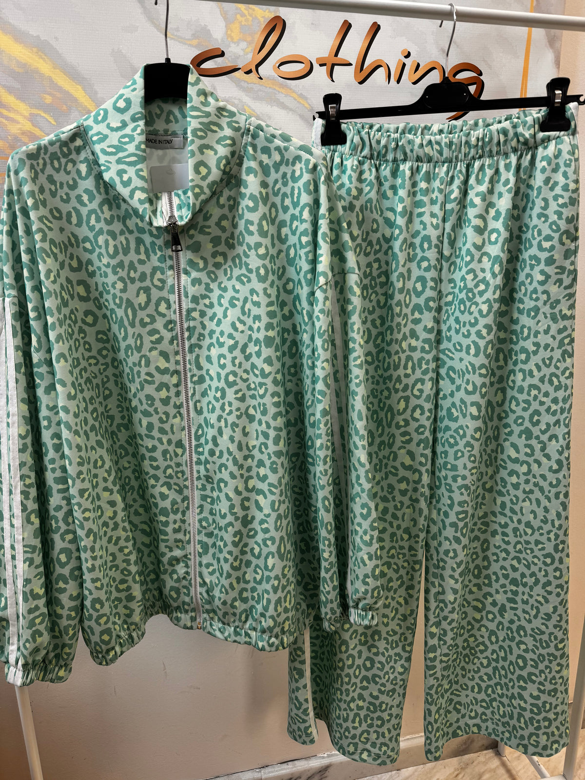 Leopard Striped Set Spring