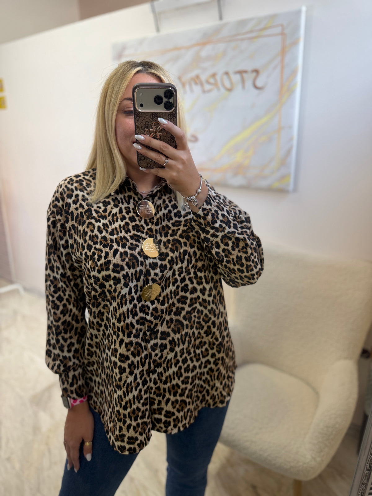 Animal print Πουκάμισο