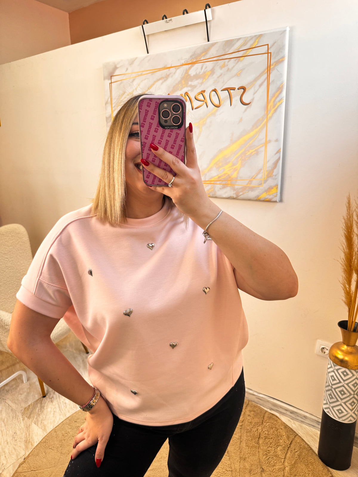 Metalic Heart T-shirt