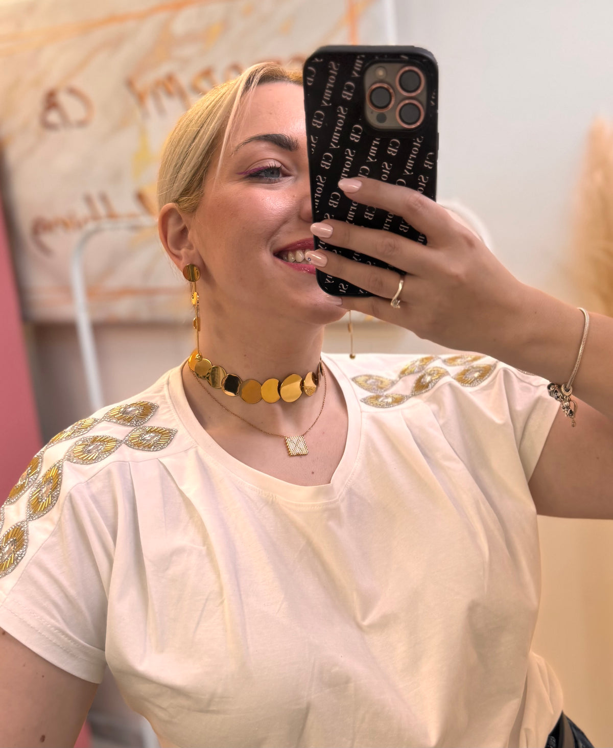 Gold and Silver T-shirt