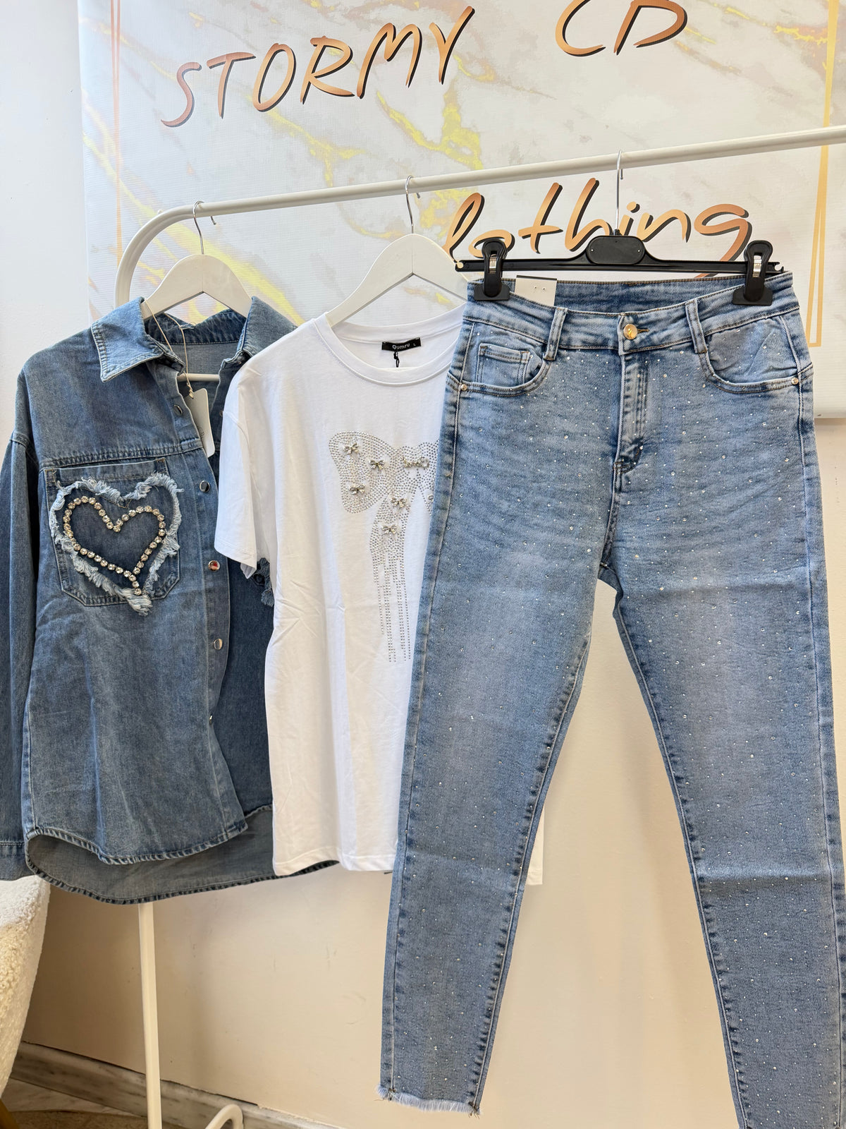 Jean Jacket Heart
