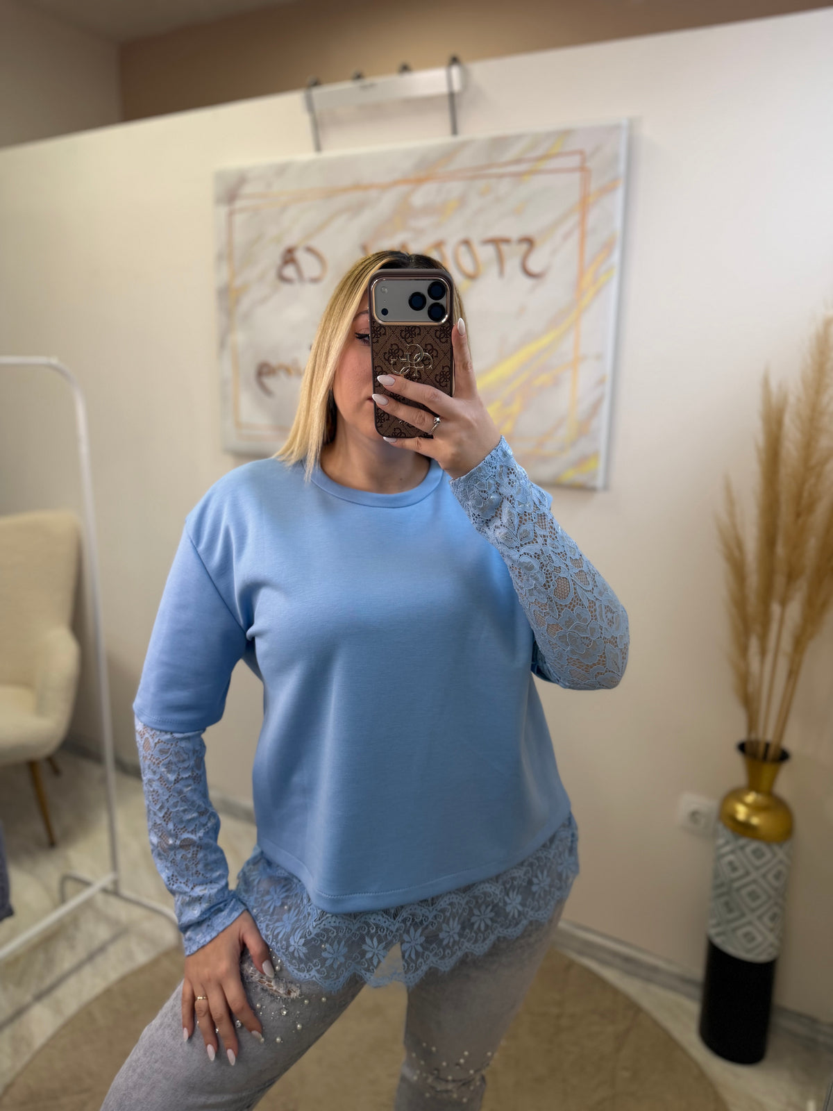 T-shirt Lace