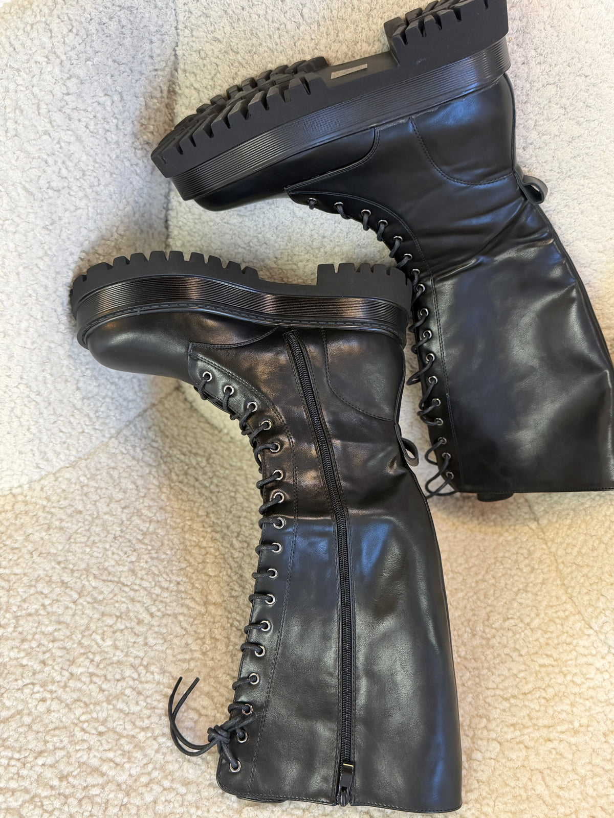 Black Combat Boots