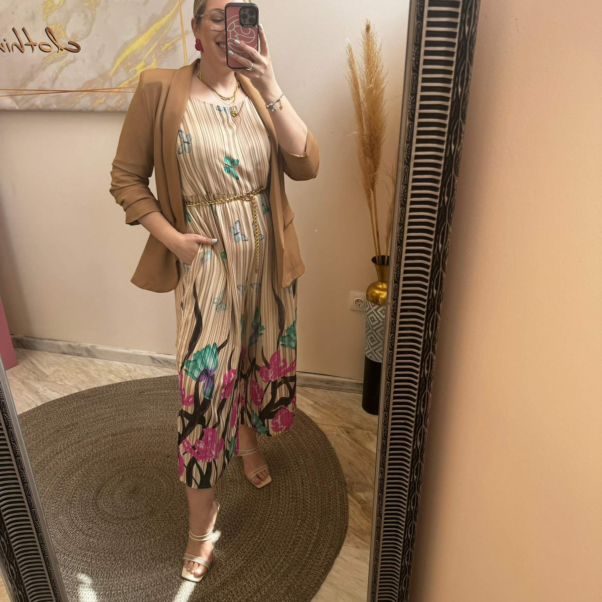 BUTTERFLY JUMPSUIT